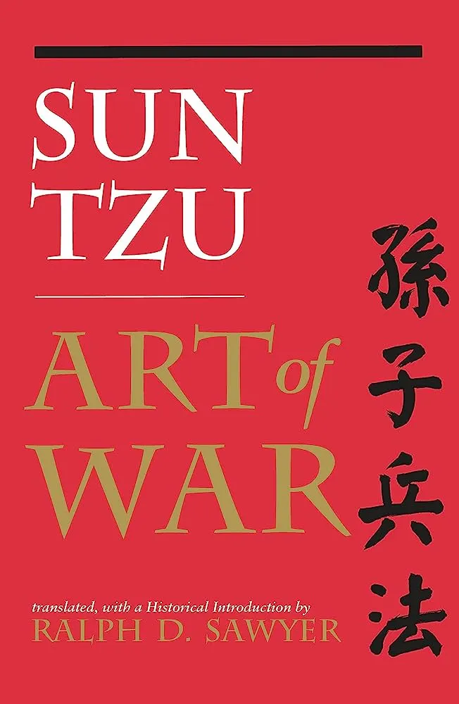 The Book 'The Art Of War' written by Sun Tzu