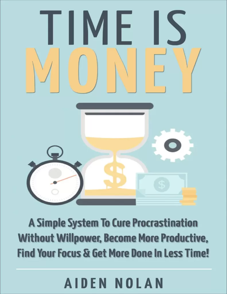 The Book 'Time Is Money' written by Aidan Nolan